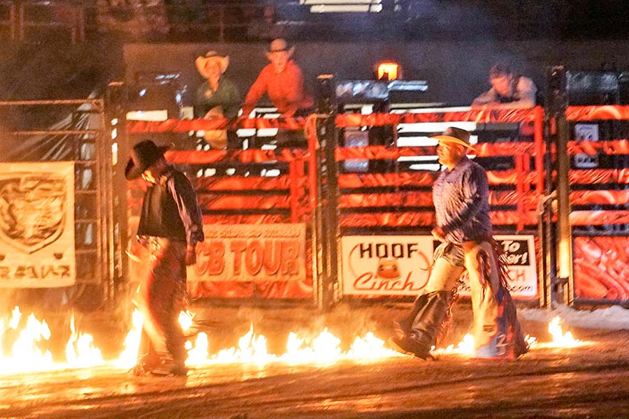 bull riding basics pcb tour